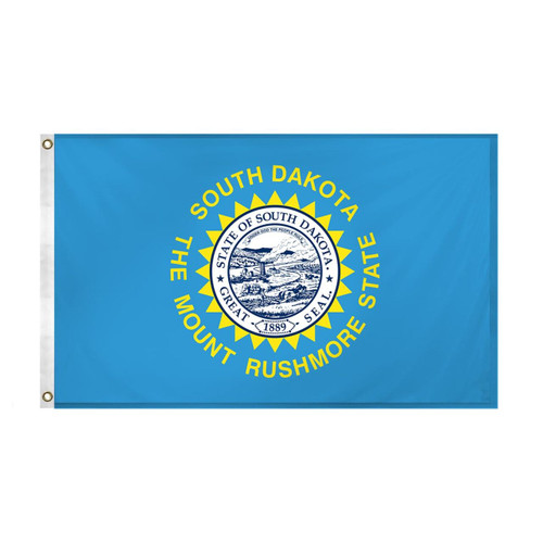 Super Tough South Dakota Outdoor Nylon Flag 3' x 5'