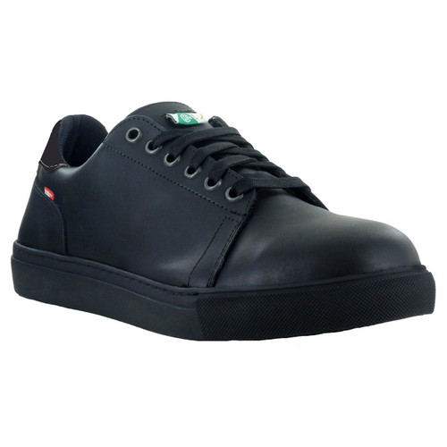 Mellow Walk Men's Owen Steel Toe EH Lace - up  shoe - 584339BLK