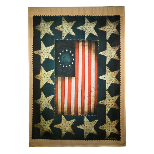 Poly Liberty Banner Flag 28in x 40in