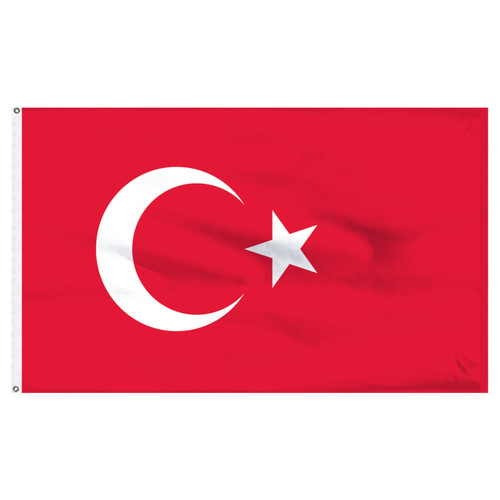 3-Ft x 5-Ft Turkey Nylon Flag