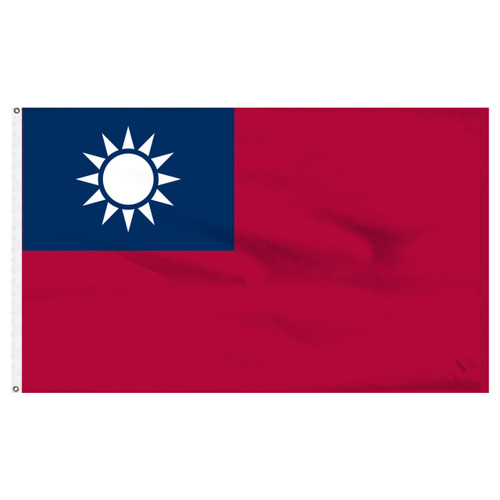 Taiwan 5ft x 8ft Nylon Flag