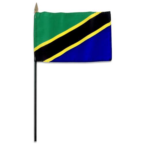 Tanzania flag 4 x 6 inch