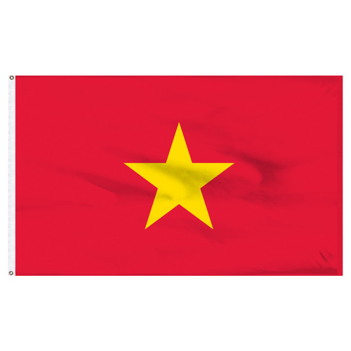 4-Ft x 6-Ft Vietnam Nylon Flag