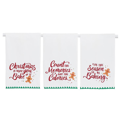 Gingerbread Assortment Tea Towel