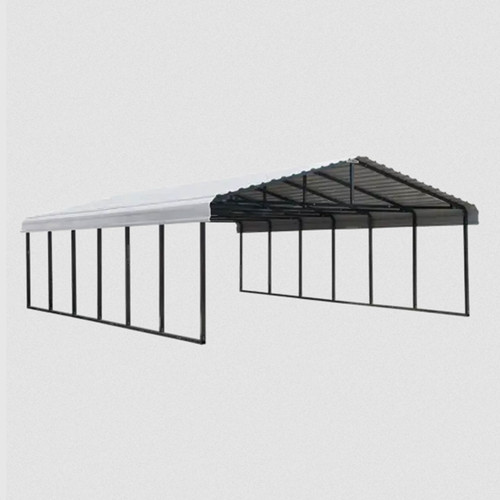 Arrow Carport 20 x 29 x 7 Ft. - Eggshell