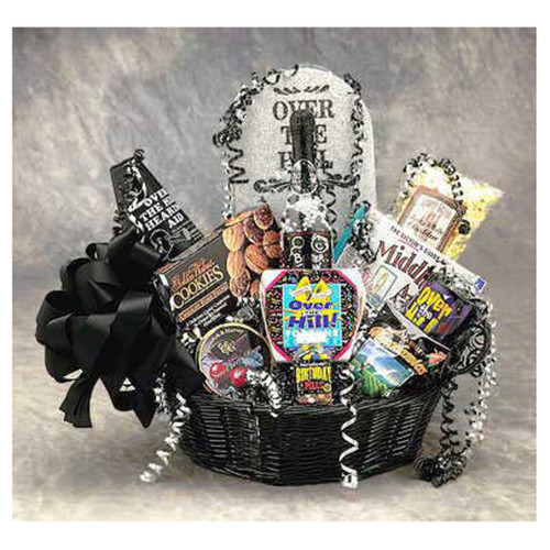 Over The Hill Birthday Basket