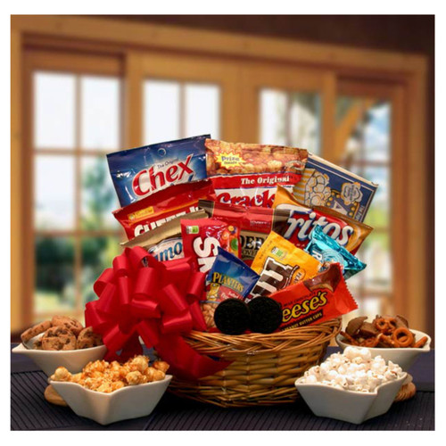 Snack Lovers Sampler Gift Basket