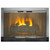 Smoked Chrome Premium Fireview Stock Masonry Fireplace Door