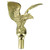 7-In. Metal Flying Eagle Finial (8.25-In. Wing Span)