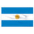 Argentina 2ft x 3ft Nylon Flag with Seal