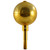 3-Inch Ball Flagpole Topper in Gold-Anodized Aluminum