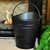 18'' Coal Hod/Pellet Bucket - Black