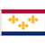4-Ft. x 6-Ft. New Orleans Nylon Flag