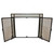 Fireplace Screen measures 39" wide x 31" high