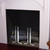 Pilgrim Polished Nickel Gosham Fireplace Andirons