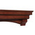 60" Auburn Distressed Cherry Finished Fireplace Shelf by Pearl Mantels