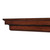 72" Auburn Distressed Cherry Finished Fireplace Shelf by Pearl Mantels