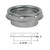 6" DSP Chimney Pipe Adapter - 256240