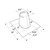 Diagram image with measurements of 6inch roof flashing