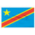 2-Foot x 3-Foot Nylon Congo Democratic Republic Outdoor Flag