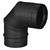 3'' PelletVent Pro Black 90 Degree Elbow - 3PVP-E90B