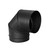 8" DuraBlack 90 Degree Black Elbow - 8DBK-E90