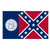 Georgia 1956-2001 3ft x 5ft Cotton Flag