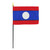 4-In. x 6-In. Laos Stick Flag