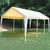 King Canopy 10' x 20' Tan and White 8 Leg Canopy