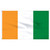 5-Ft. x 8-Ft. Cote D' Ivoire Nylon Flag