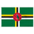 5-Ft. x 8-Ft. Dominica Nylon Flag