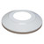 4-Inch White Aluminum Flash Collar