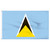 5-Ft. x 8-Ft. St. Lucia Nylon Flag