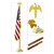 9ft U.S. Indoor Flag Set by Valley Forge