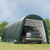 ShelterLogic 13' x 24' x 10' RoundTop Hunter Green Garage