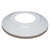 white Aluminum Flash Collar - Standard Profile - 5in Diameter Pole