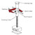 6" DuraTech Roof Mount Support Kit Installation Diagram