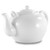 75-oz. Large White Porcelain Teapot