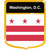 Washington D.C. Flag Crest Downloadable Clip Art Image