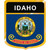 Idaho Flag Crest Downloadable Clip Art Image