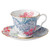 Wedgwood Butterfly Bloom Teacup & Saucer Set Spring Bloom