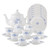 Royal Rose Porcelain Tea Set