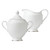 Wedgwood - Signet Platinum- Sugar Bowl and Creamer Set