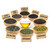 Organic Tea Sampler - 1 ounce Pouches of 8 Organic Loose Leaf Teas