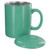 Teaz Cafe Infuser Mug with Lid - 11oz - Teal