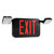 LESS THAN PERFECT - LED Combo Exit / Emergency Light - Rotatable Head - Morris