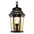 LED Outdoor Wall Flame Lantern Light - 12.5W - 1200 Lumens - 3000K - Bronze Water Glass Finish - Euri Lighting