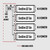 6-Lamp Wiring Harness for LED T8 Tubes Tall Socket by Keystone