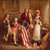 Betsy Ross Showing an American Flag Wallpaper 1280x1024