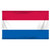 Netherlands Flag 3ft x 5ft Printed Polyester